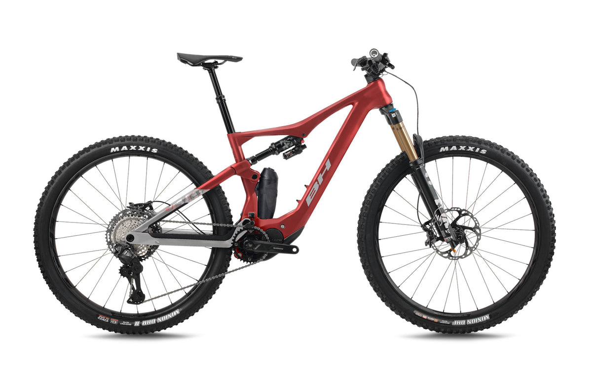 VTT électrique trail BH iLYNX+ SL TRAIL CARBON 8.8, coloris grenat et gris pâle