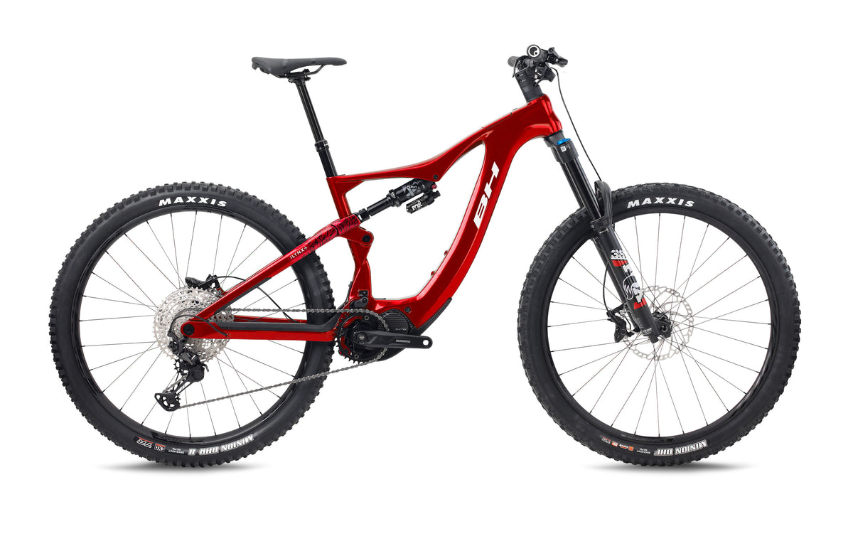 VTT électrique enduro BH iLYNX+ ENDURO 9.7, coloris rouge et blanc