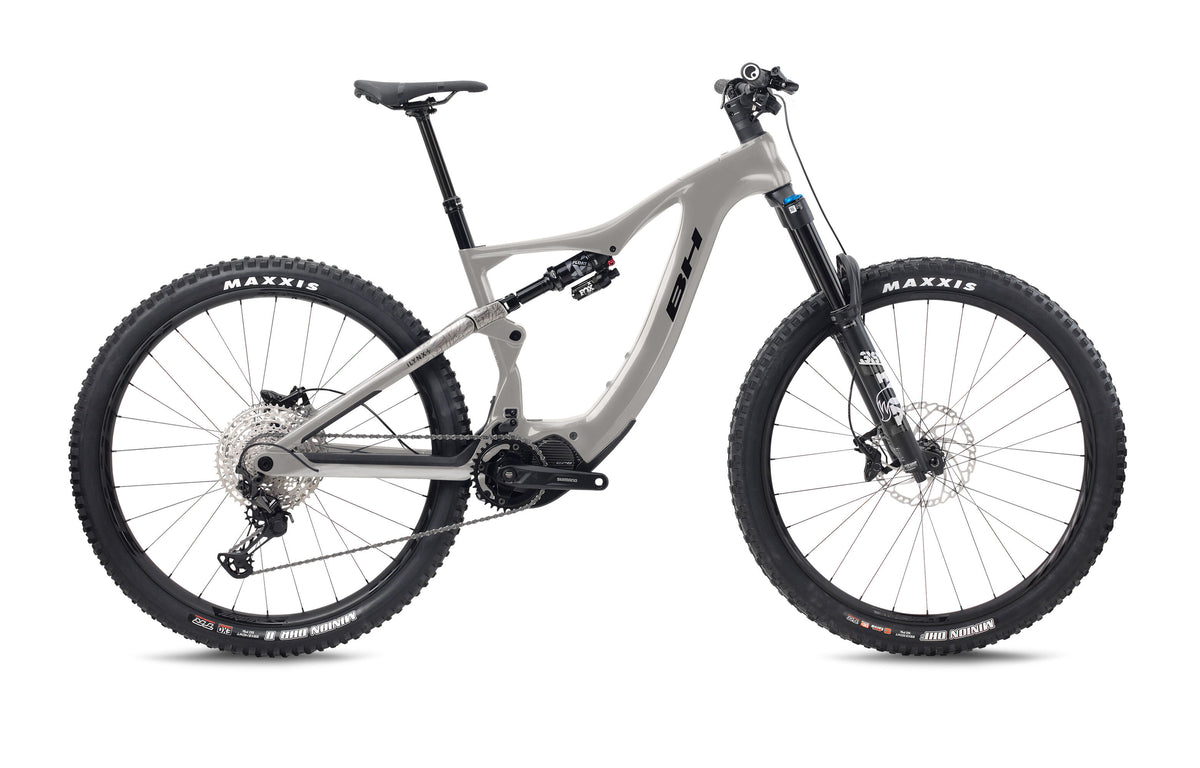 VTT électrique enduro BH iLYNX+ ENDURO 9.7, coloris gris clair et carbone