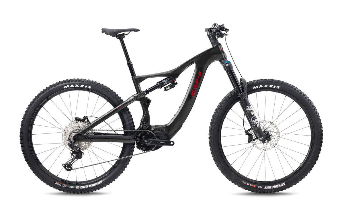 VTT électrique enduro BH iLYNX+ ENDURO 9.7, coloris gris foncé et rouge brillant