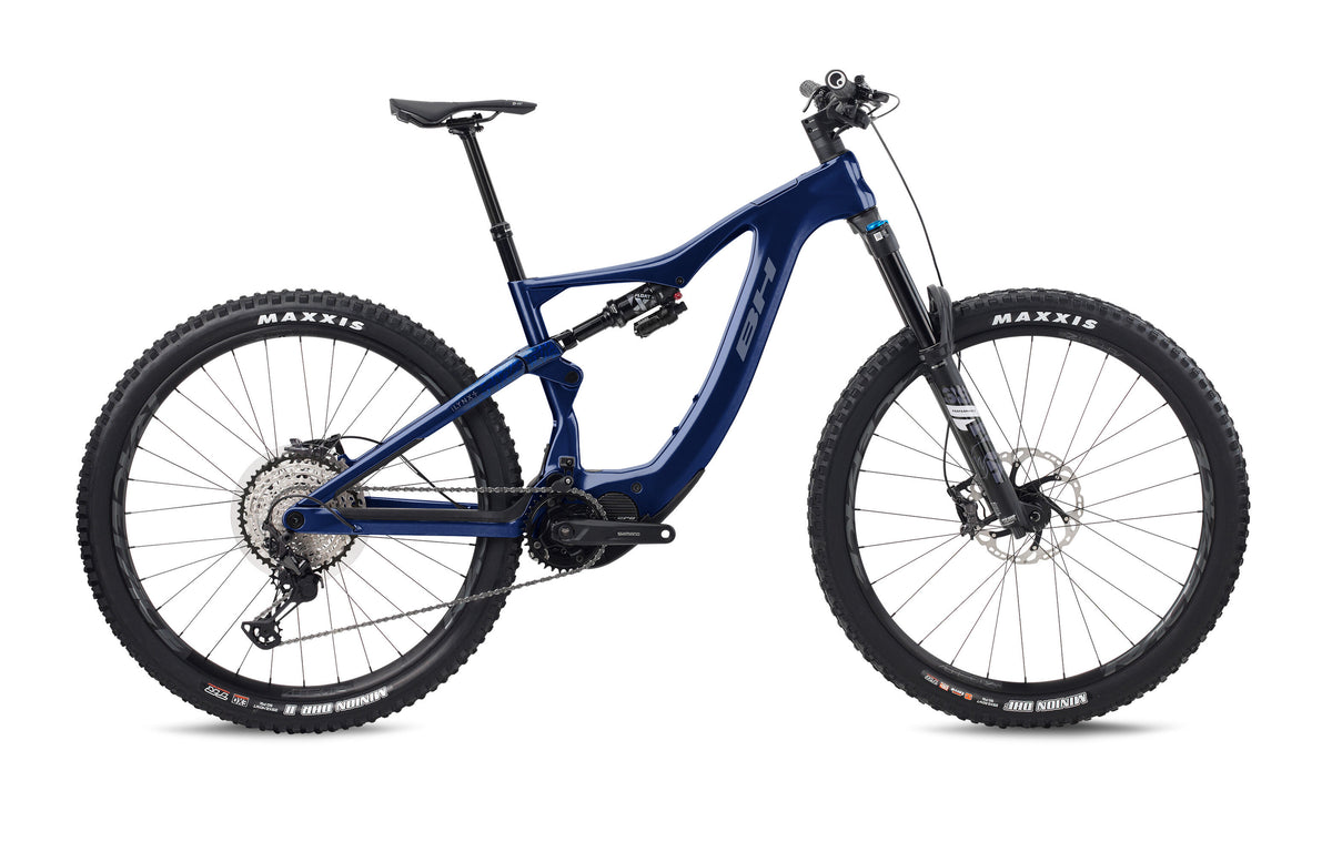 VTT électrique enduro BH iLYNX+ ENDURO 9.8, coloris bleu cobalt et gris