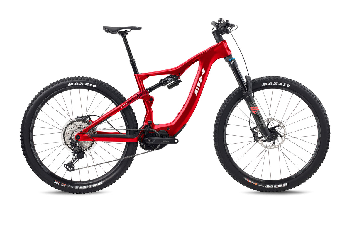 VTT électrique enduro BH iLYNX+ ENDURO 9.8, coloris rouge et blanc