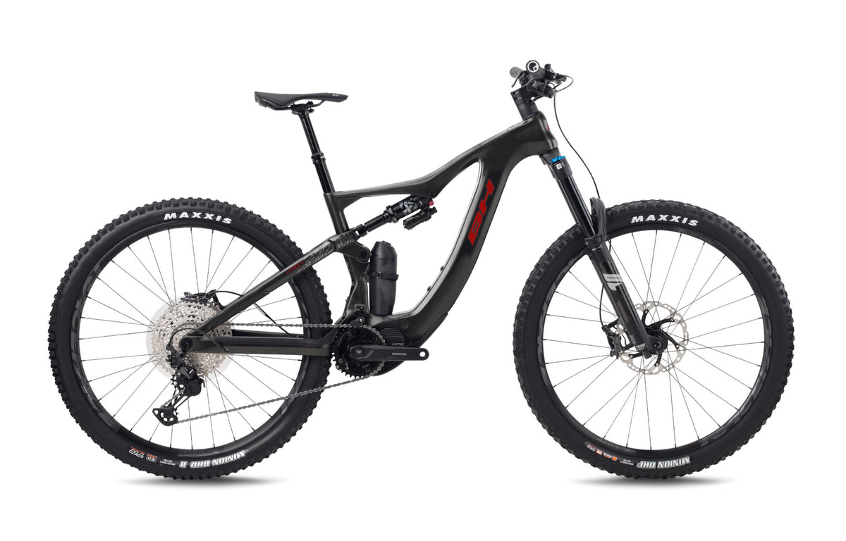 VTT électrique enduro BH iLYNX+ ENDURO 9.8, coloris gris foncé et rouge brillant
