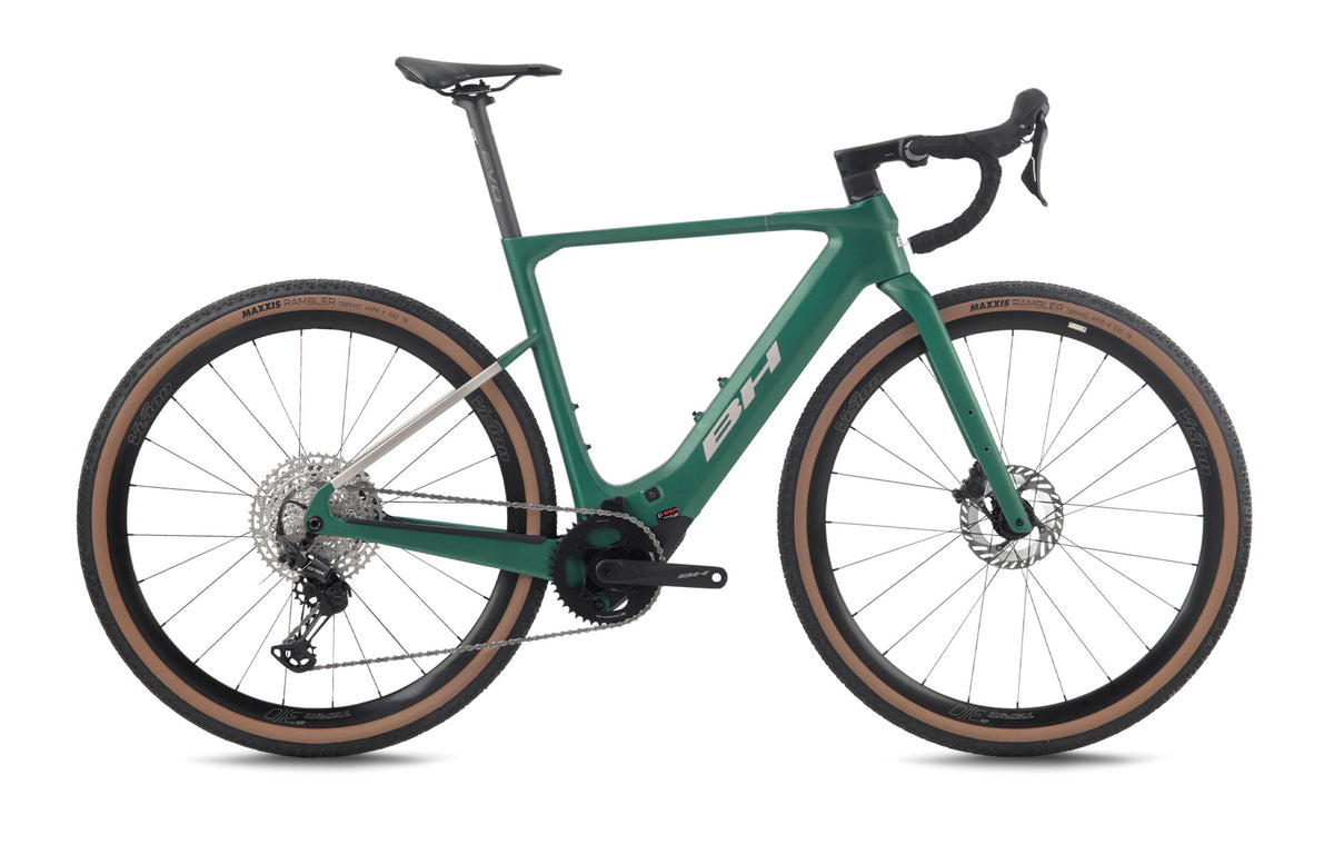 Gravel électrique BH iGRAVELX NX CARBON 2.7, coloris vert pin et cuivre