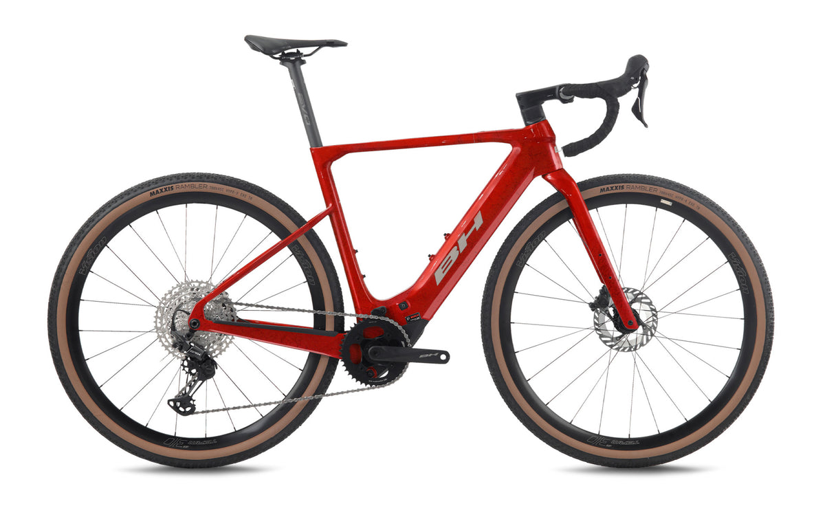 Gravel électrique BH iGRAVELX NX CARBON 2.7, coloris rouge foncé et gris