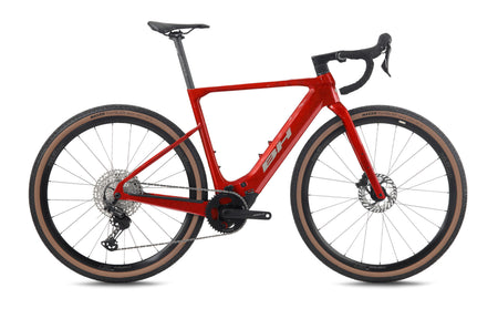 Gravel électrique BH iGRAVELX NX CARBON 2.7, coloris rouge foncé et gris