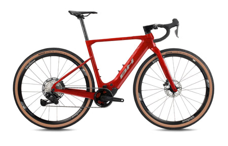 Gravel électrique BH iGRAVELX NX CARBON 2.9, coloris rouge foncé et gris