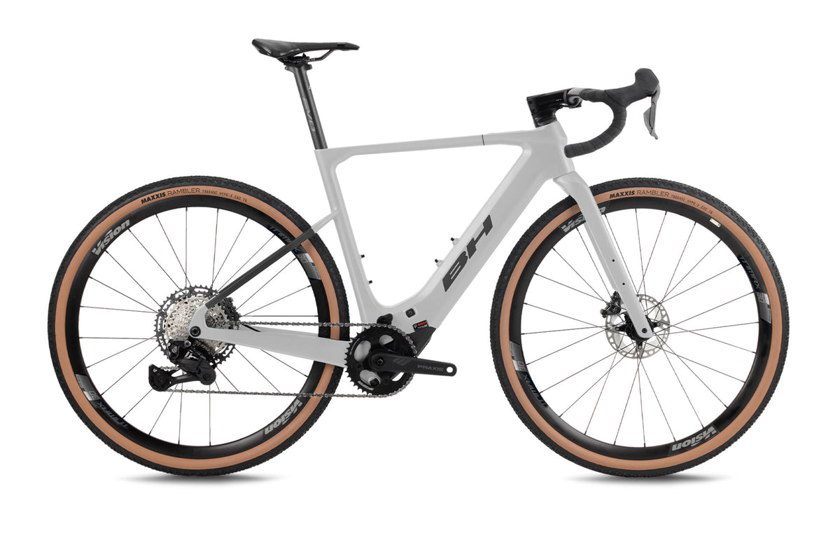 Gravel électrique BH iGRAVELX NX CARBON 2.9, coloris gris clair et marron