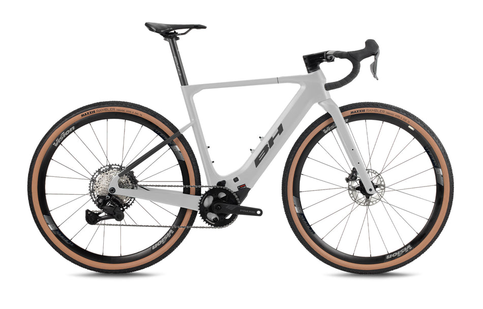 Gravel électrique BH iGRAVELX NX CARBON 2.9, coloris gris clair et marron