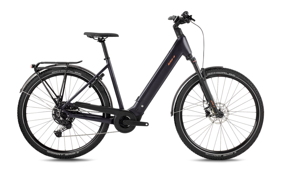 VTC électrique urbain BH ATOM+ NX WAVE, coloris gris foncé oxydé