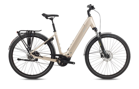 Vélo électrique urbain BH ATOM+ NX DIAMOND WAVE, coloris bleu gris pâle
