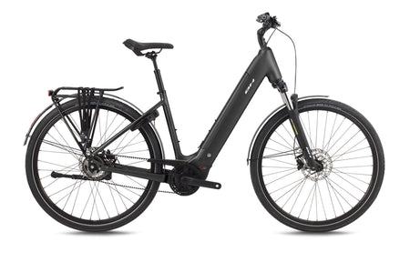 Vélo électrique urbain BH ATOM+ NX DIAMOND WAVE, coloris gris anthracite