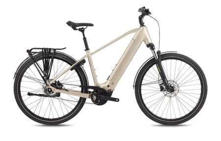 Vélo électrique urbain BH ATOM+ NX DIAMOND, coloris bleu gris pâle