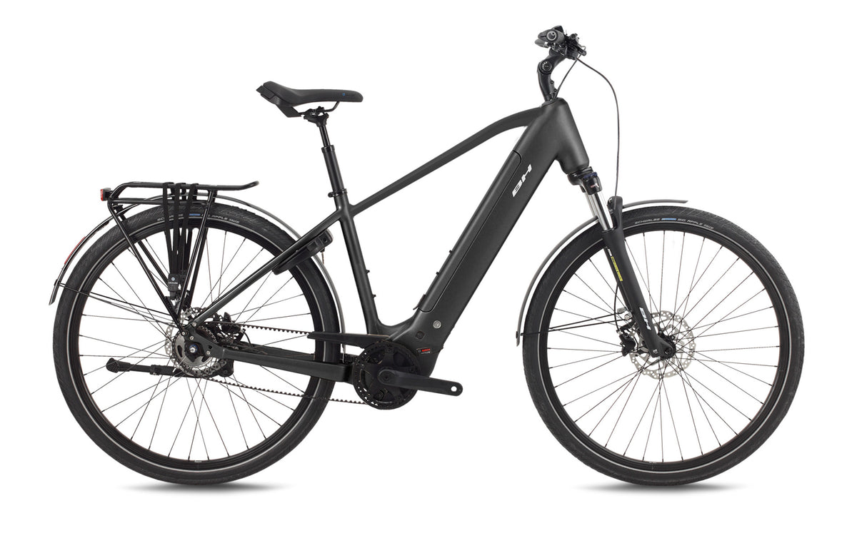 Vélo électrique urbain BH ATOM+ NX DIAMOND, coloris gris anthracite