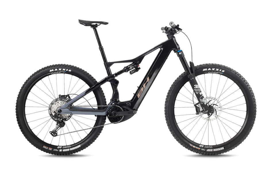VTT électrique trail BH iLYNX+ NX TRAIL CARBON 8.5, coloris anthracite et sable
