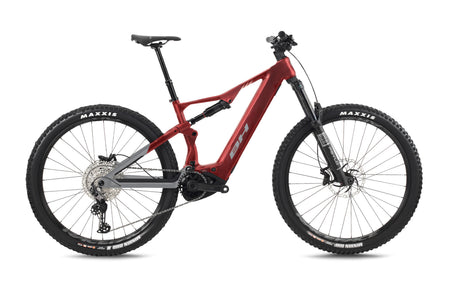 VTT électrique enduro BH iLYNX+ NX ENDURO 9.0, coloris grenat, gris clair et sable
