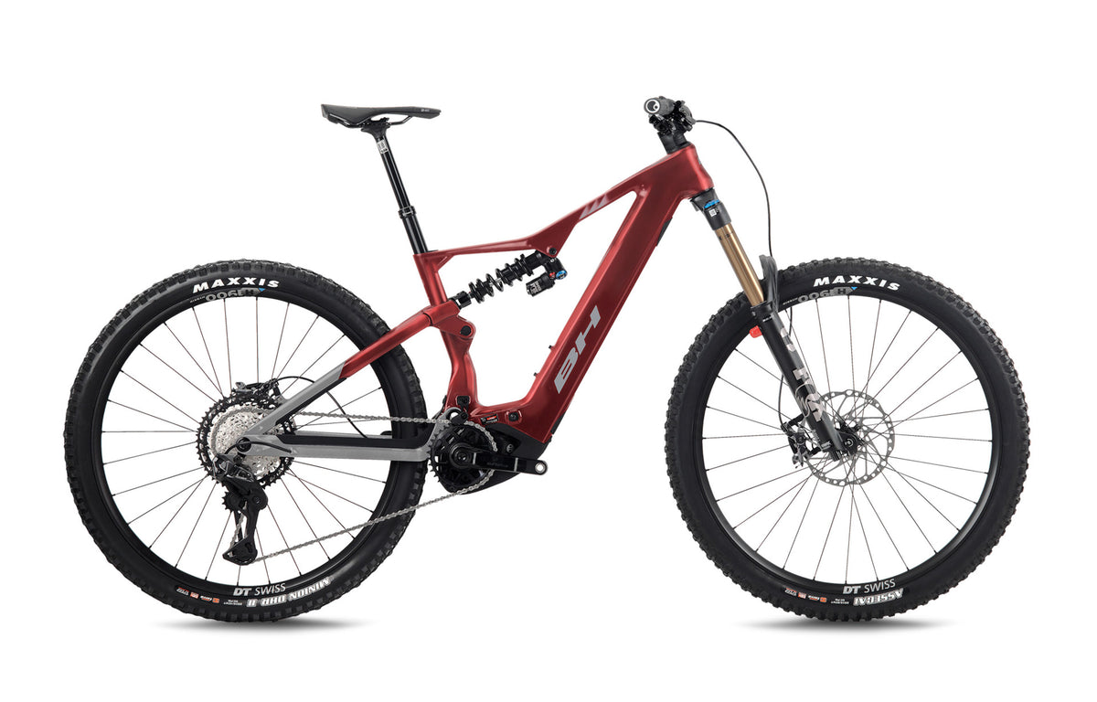 VTT électrique enduro BH iLYNX+ NX ENDURO CARBON 9.8, coloris bordeaux et sable