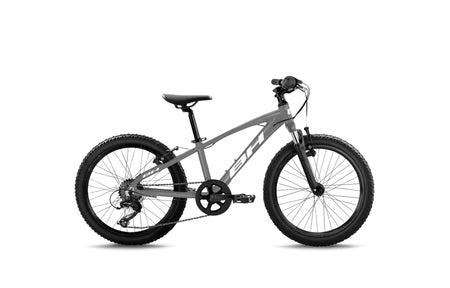 Vélo enfant BH EXPERT JUNIOR 20 SUSP, coloris argenté et blanc