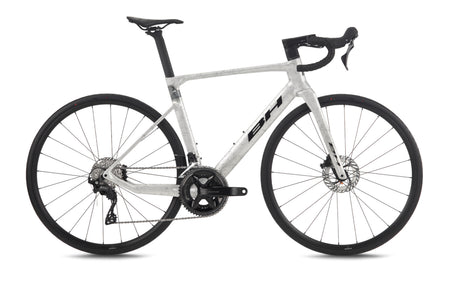 Vélo de route BH RS1 3.5, coloris blanc et carbone