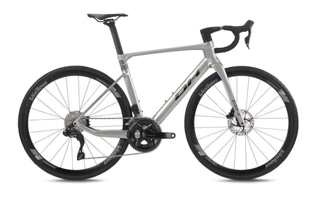 Vélo de route BH RS1 4.0, coloris gris clair et anthracite