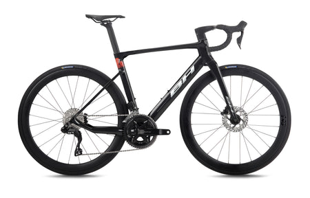 Vélo de route compétition BH RS1 4.5, coloris anthracite, gris clair et rouge