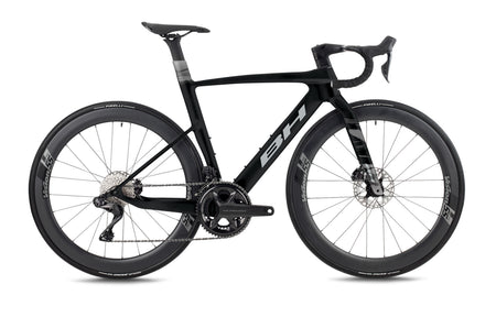 Vélo de route compétition BH AEROLIGHT 7.0, coloris noir et gris