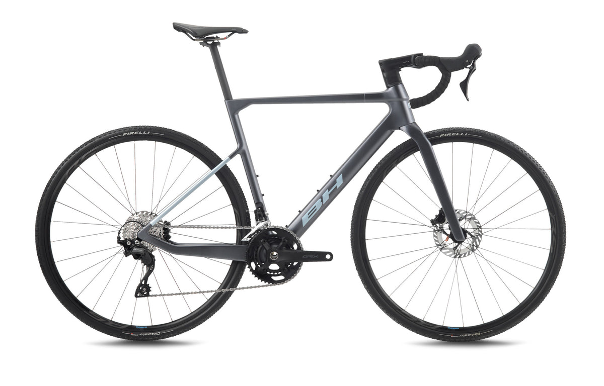 Vélo de cyclo-cross BH RX TEAM 3.0, coloris gris foncé et bleu-gris