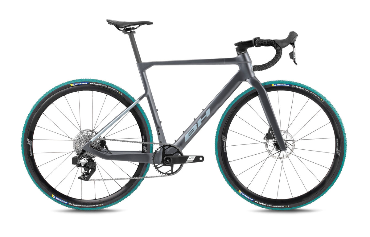 Vélo de cyclo-cross BH RX TEAM 4.0, coloris gris foncé et bleu-gris
