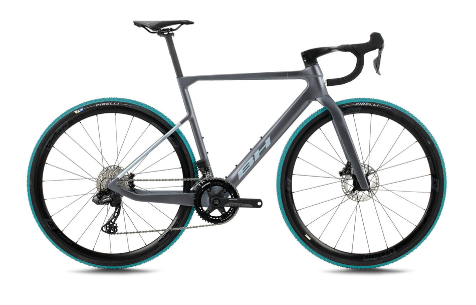 Vélo de cyclo-cross BH RX TEAM 5.0, coloris gris foncé et bleu-gris