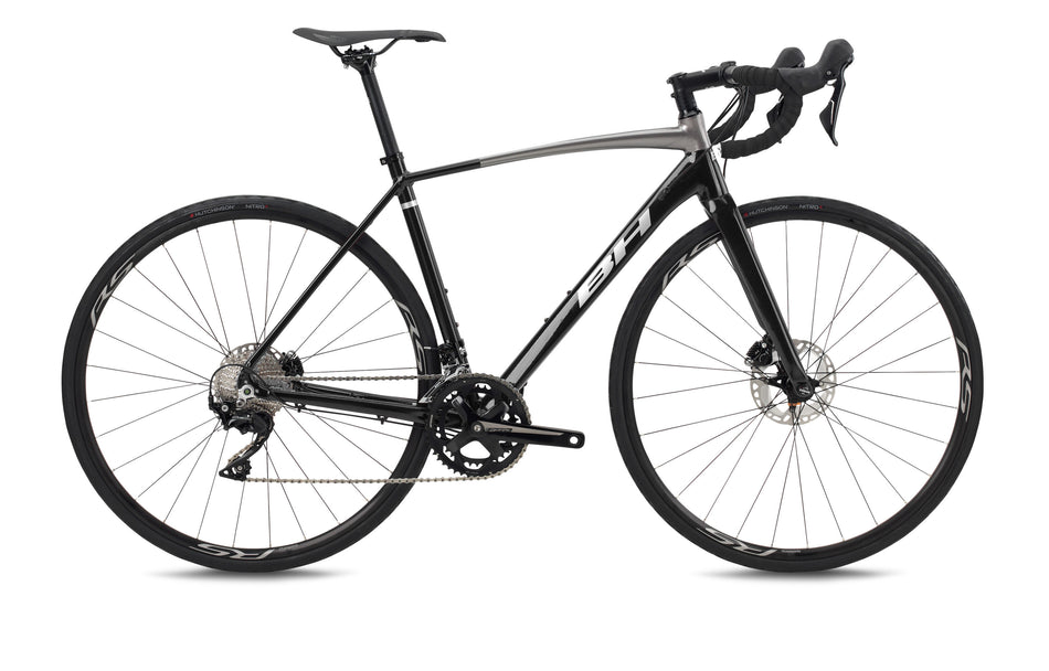 Vélo de route BH QUARTZ 1.5, coloris noir et gris clair