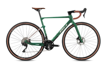 Vélo gravel BH GRAVELX 2.0 AT, coloris vert pin sable