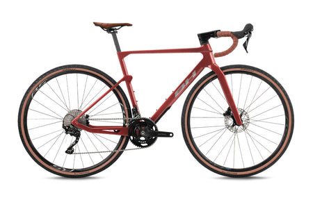 Vélo gravel BH GRAVELX 2.0 AT, coloris grenat sable