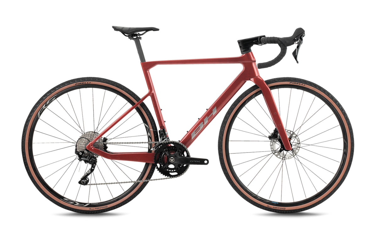 Gravel BH GRAVELX 2.5 R, coloris grenat et gris