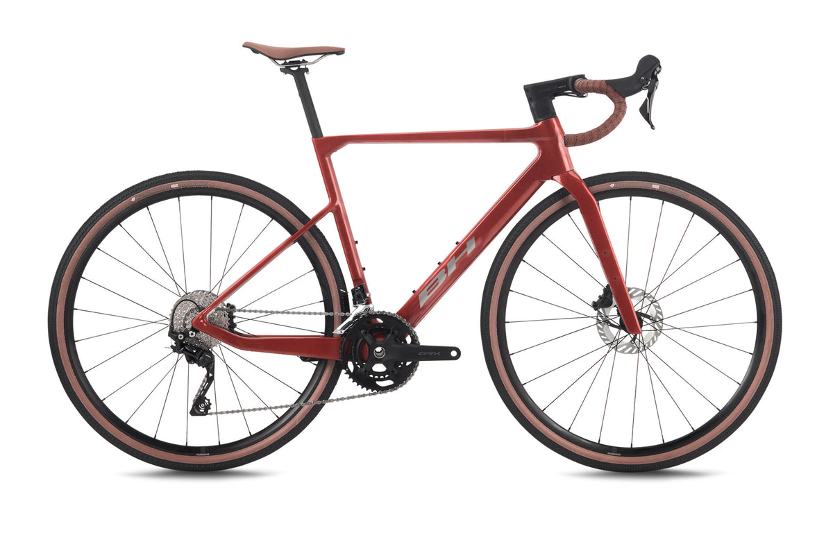 Gravel BH GRAVELX 3.5 R, coloris grenat et gris