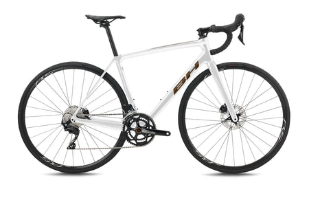 Vélo de route compétition BH SL1 3.5, coloris blanc gris clair brillant