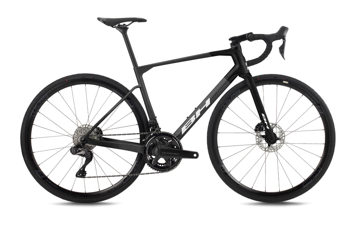 Vélo de route BH SL1 4.5, coloris gris foncé, gris clair et noir