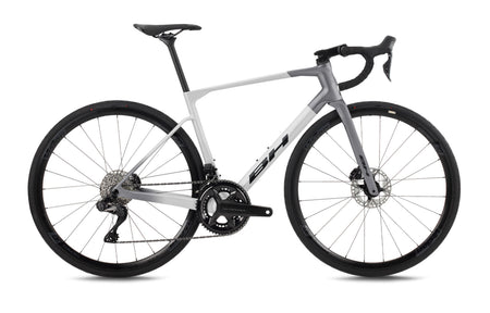 Vélo de route BH SL1 4.5, coloris blanc et gris pierre