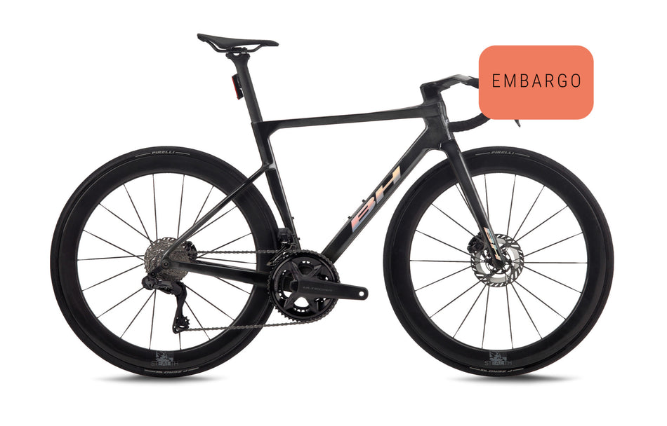 Vélo de route de compétition BH ULTRALIGHT 8.0, coloris gris carbone