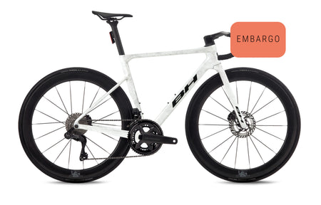 Vélo de route de compétition BH ULTRALIGHT 8.0, coloris blanc et anthracite