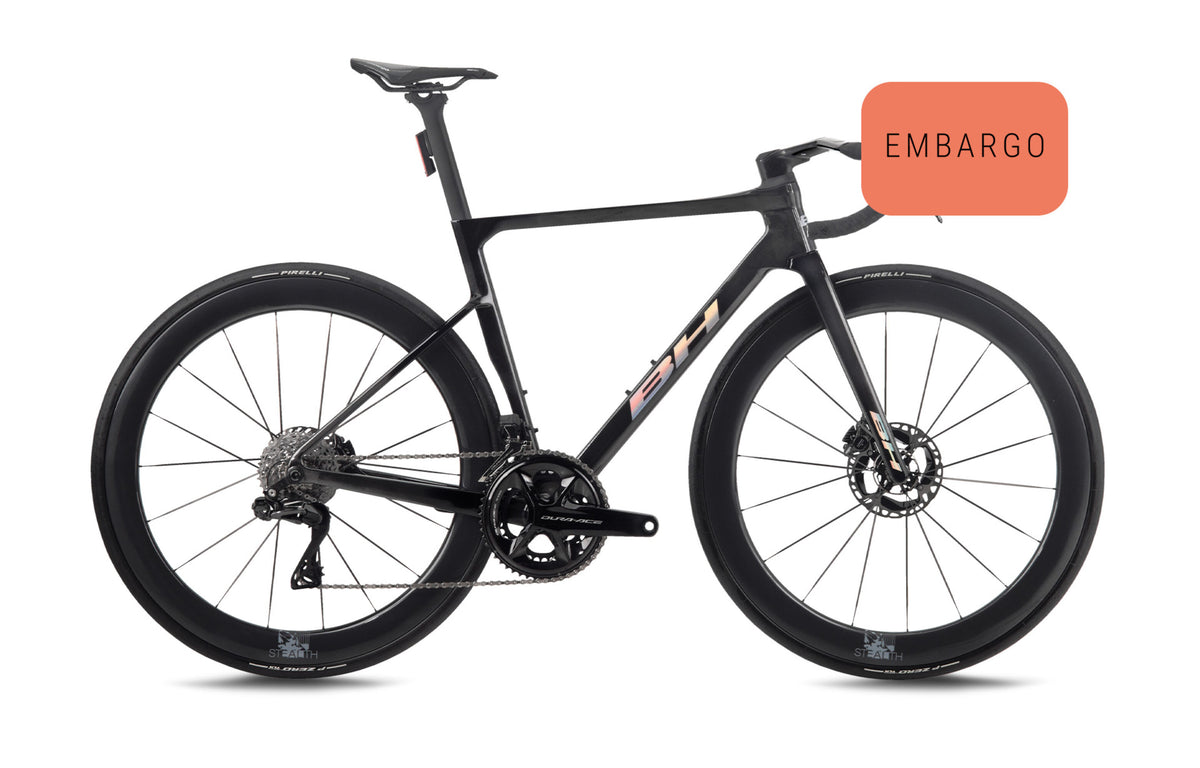 Vélo de route de compétition BH ULTRALIGHT 9.0, coloris gris foncé et gris clair
